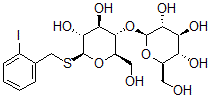 CAS#: 130421-98-6， (2S,3R,4S,5S,6R)-2-[(2R,3S,4R,5R,6S)-4,5-Dihydroxy-2-(Hydroxymethyl)-6-[(2-Iodophenyl)Methylsulfanyl]Oxan-3-Yl]Oxy-6-(Hydroxymethyl)Oxane-3,4,5-Triol