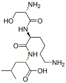 CAS#: 130488-05-0， (2S)-2-[[(2S)-6-Amino-2-[[(2S)-2-Amino-3-Hydroxypropanoyl]Amino]Hexanoyl]Amino]-4-Methylpentanoic Acid