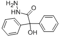 structure of CAS# 13050-38-9, Benzilic Hydrazide;2-Hydroxy-2,2-Di(Phenyl)Ethanehydrazide;Zinc00150135;Nsc45251