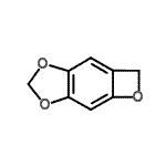 CAS#: 130576-77-1， 6H-Oxeto[2,3-f][1,3]benzodioxole