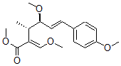 CAS#: 130640-32-3， Methyl (E,2E,3S,4S)-4-Methoxy-2-(Methoxymethylidene)-6-(4-Methoxyphenyl)-3-Methylhex-5-Enoate