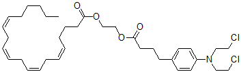 CAS#: 130676-89-0， 2-[4-[4-[Bis(2-Chloroethyl)Amino]Phenyl]Butanoyloxy]Ethyl (5Z,8Z,11Z,14Z)-Icosa-5,8,11,14-Tetraenoate