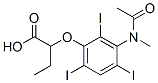 CAS#: 13080-23-4， 2-[3-(N-Methylacetylamino)-2,4,6-Triiodophenoxy]Butyric Acid