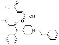 CAS#: 130820-22-3， 2-(Methylthio)-N-Phenyl-N-(1-(2-Phenylethyl)-Piperidin-4-Yl)-Acetamide (Z)-2-Butenedioate (1:1)