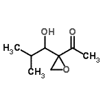 CAS#: 130973-46-5， 1-[2-(1-Hydroxy-2-Methylpropyl)-2-Oxiranyl]Ethanone