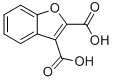 structure of CAS# 131-76-0, 2,3-Benzofurandicarboxylic Acid;Benzo[B]Furan-2,3-Dicarboxylic Acid, 97%;1-Benzofuran-2,3-Dicarboxylic Acid 97%;1-BENZOFURAN-2,3-DICARBOXYLIC ACID