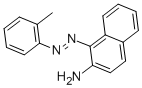 CAS 登录号：131-79-3， 1-(2-甲基苯基)偶氮萘-2-胺