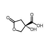 CAS#: 131001-79-1， (3S)-3-Hydroxy-5-Oxotetrahydro-3-Furancarboxylic Acid
