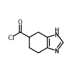 CAS#: 131020-44-5， 4,5,6,7-Tetrahydro-1H-Benzimidazole-6-Carbonyl Chloride