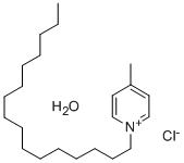 structure of CAS# 13106-53-1, 1-N-Hexadecyl-4-Methylpyridinium Chloride Hydrate;1-Hexadecyl-4-Methyl-Pyridin-1-Ium Chloride;1-Cetyl-4-Methyl-Pyridin-1-Ium Chloride;Cetyl-Gamma-Picolinium Chloride