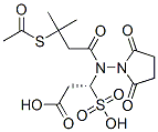 CAS#: 131068-49-0， (3R)-3-[(3-Acetylsulfanyl-3-Methylbutanoyl)-(2,5-Dioxopyrrolidin-1-Yl)Amino]-3-Sulfopropanoic Acid