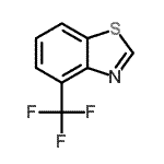 CAS#: 131106-69-9， 4-(Trifluoromethyl)-1,3-Benzothiazole