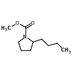 CAS#: 131119-51-2， Methyl 2-Butyl-1-Pyrrolidinecarboxylate