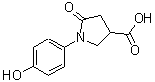 CAS#: 131179-71-0， 1-(4-Hydroxyphenyl)-5-Oxo-3-Pyrrolidinecarboxylic Acid