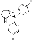 CAS#: 131180-45-5， (2S)-alpha,alpha-Bis(4-Fluorophenyl)-2-Pyrrolidinemethanol
