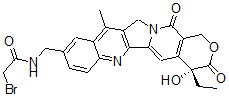CAS#: 131206-46-7， 7-Methyl-10-bromoacetamidomethylcamptothecin