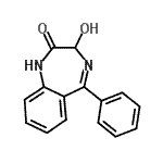 CAS#: 13127-21-4， 3-Hydroxy-5-Phenyl-1,3-Dihydro-2H-1,4-Benzodiazepin-2-One