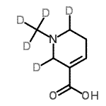 CAS#: 131448-17-4， 1-(<Sup>2</Sup>H<Sub>3</Sub>)Methyl(2,6-<Sup>2</Sup>H<Sub>2</Sub>)-1,2,5,6-Tetrahydro-3-Pyridinecarboxylic Acid