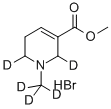 CAS#: 131448-18-5， 1,2,5,6-Tetrahydro-1-(Methyl-D3)-3-Pyridine-2,6-D2-carboxylic Acid Methyl Ester Hydrobromide