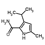 CAS#: 131475-10-0， 3-Isopropyl-5-Methyl-1H-Pyrrole-2-Carboxamide