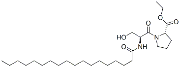 CAS#: 131476-72-7， Ethyl (2S)-1-[(2R)-3-Hydroxy-2-(Octadecanoylamino)Propanoyl]Pyrrolidine-2-Carboxylate