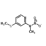 CAS#: 131524-22-6， N-Methyl-4-(Methylsulfanyl)-N-Nitro-2-Pyridinamine