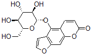 CAS#: 131623-13-7， 4-[(2S,3R,4S,5S,6R)-3,4,5-Trihydroxy-6-(Hydroxymethyl)Oxan-2-Yl]Oxyfuro[3,2-g]Chromen-7-One