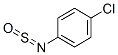 structure of CAS# 13165-68-9, N-Sulfinyl-4-Chlorobenzenamine;Aniline, P-Chloro-N-Sulfinyl-;Benzenamine, 4-Chloro-N-Sulfinyl-
