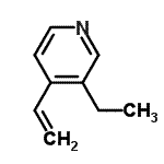 CAS#: 131665-69-5， 3-Ethyl-4-Vinylpyridine