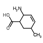 CAS 登录号：131783-99-8， 2-氨基-5-甲基-3-环己烯-1-羧酸