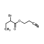 CAS#: 131792-97-7， 2-Cyanoethyl 2-Bromobutanoate