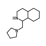 CAS#: 131847-40-0， 1-(1-Pyrrolidinylmethyl)Decahydroisoquinoline