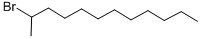 结构式 CAS# 13187-99-0, 2-溴十二烷