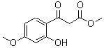 CAS 登录号:132017-98-2, 3-(2-羟基-4-甲氧基苯基)-3-氧代丙酸甲酯