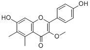 CAS#: 132020-55-4， 7-Hydroxy-2-(4-Hydroxyphenyl)-3-Methoxy-5,6-Dimethylchromen-4-One