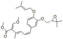 CAS#: 132056-04-3， Methyl (2E,3E,5Z)-6-[3-[[(2S)-3,3-Dimethyloxiran-2-Yl]Methoxy]-4-(3-Methylbut-2-Enoxy)Phenyl]-2-(Methoxymethylidene)-3-Methylhexa-3,5-Dienoate