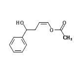 CAS#: 13210-98-5， (1Z)-4-Hydroxy-4-Phenyl-1-Buten-1-Yl Acetate