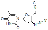 CAS#: 132101-32-7， 1-[(2R,4S,5R)-4-Azido-5-(Isocyanomethyl)Oxolan-2-Yl]-5-Methylpyrimidine-2,4-Dione