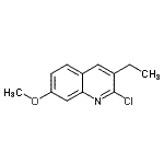 CAS#: 132118-50-4， 2-Chloro-3-Ethyl-7-Methoxyquinoline