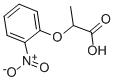 structure of CAS# 13212-57-2, 2-(2-Nitrophenoxy)-Propanoic Acid;2-(2-Nitrophenoxy)Propionic Acid;Ak-968/40883843;Nsc131151