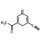 CAS#: 132148-45-9， 5-Acetyl-1,4-Dihydro-3-Pyridinecarbonitrile