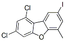CAS#: 132194-83-3， 1,3-Dichloro-8-Iodo-6-Methyldibenzofuran