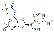 CAS#: 132370-70-8， [(2R,3R,5R)-5-(6-Dimethylaminopurin-9-Yl)-3-Methylsulfonyloxyoxolan-2-Yl]Methyl 2,2-Dimethylpropanoate