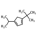 CAS#: 132380-78-0， 1-Isopropyl-4-(2-Methyl-2-Propanyl)-1,3-Cyclopentadiene