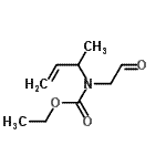CAS#: 132414-77-8， Ethyl 3-Buten-2-Yl(2-Oxoethyl)Carbamate