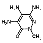 CAS#: 132635-22-4， 4,5,6-Triamino-2-Methyl-3(2H)-Pyridazinone