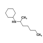 CAS#: 132666-32-1， N-(2-Heptanyl)Cyclohexanamine