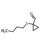 CAS#: 132686-11-4， 1-(Butylsulfanyl)Cyclopropanecarbaldehyde