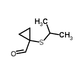 CAS#: 132686-15-8， 1-(Isopropylsulfanyl)Cyclopropanecarbaldehyde