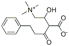 CAS#: 132741-84-5， 2-(1-Hydroxy-2-Trimethylazaniumylethyl)-3-Oxo-5-Phenylpentanoate